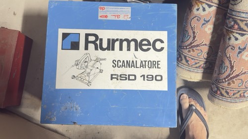 Rurmec scanalatore rsd 190 - scanalatore,