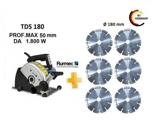 Rurmec tds 180 scanalatore - 180,