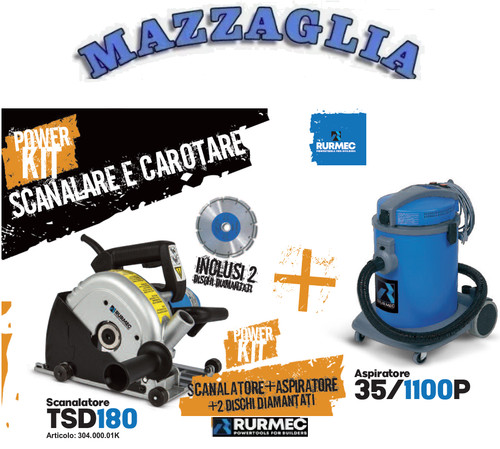 Rurmec scanalatore tsd180 - scanalatore,
